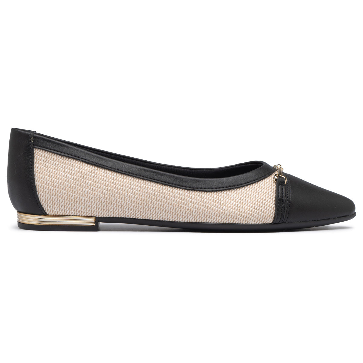 Zapato Ana Raices Negro/Blanco