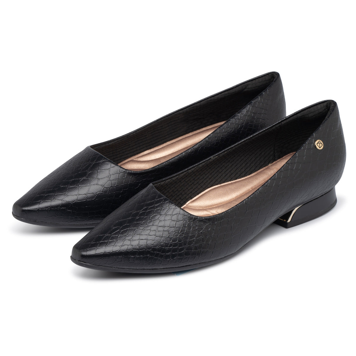 Zapato Silvia Negro Crocco 54