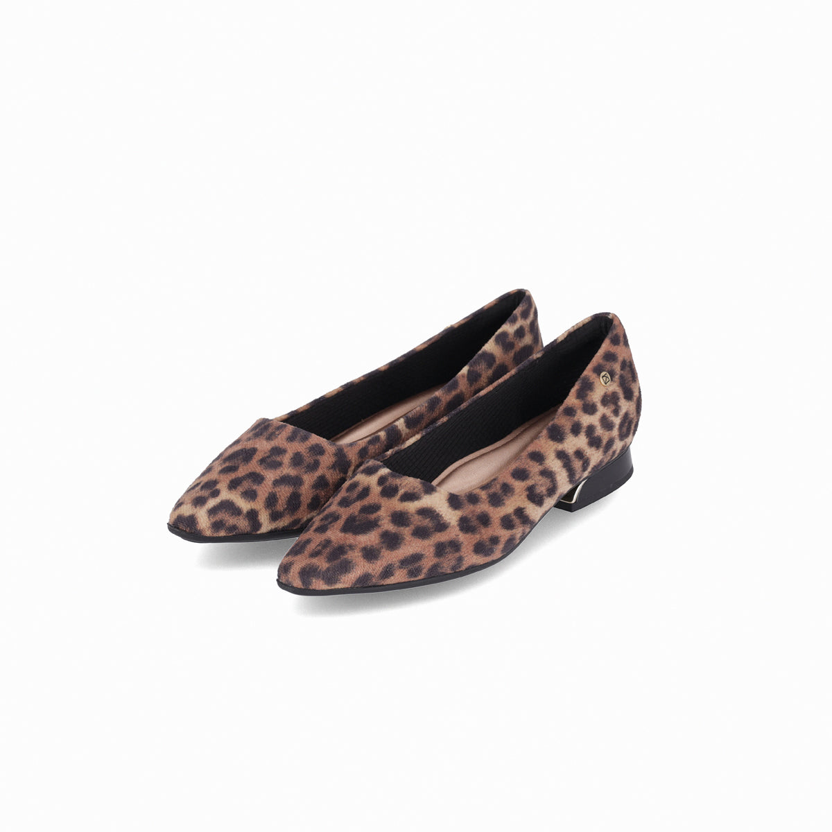 Zapato Silvia 910 Negro/Animal Print