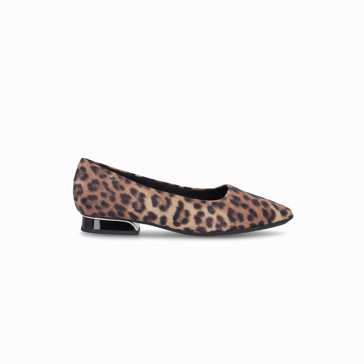 Zapato Silvia 910 Negro/Animal Print