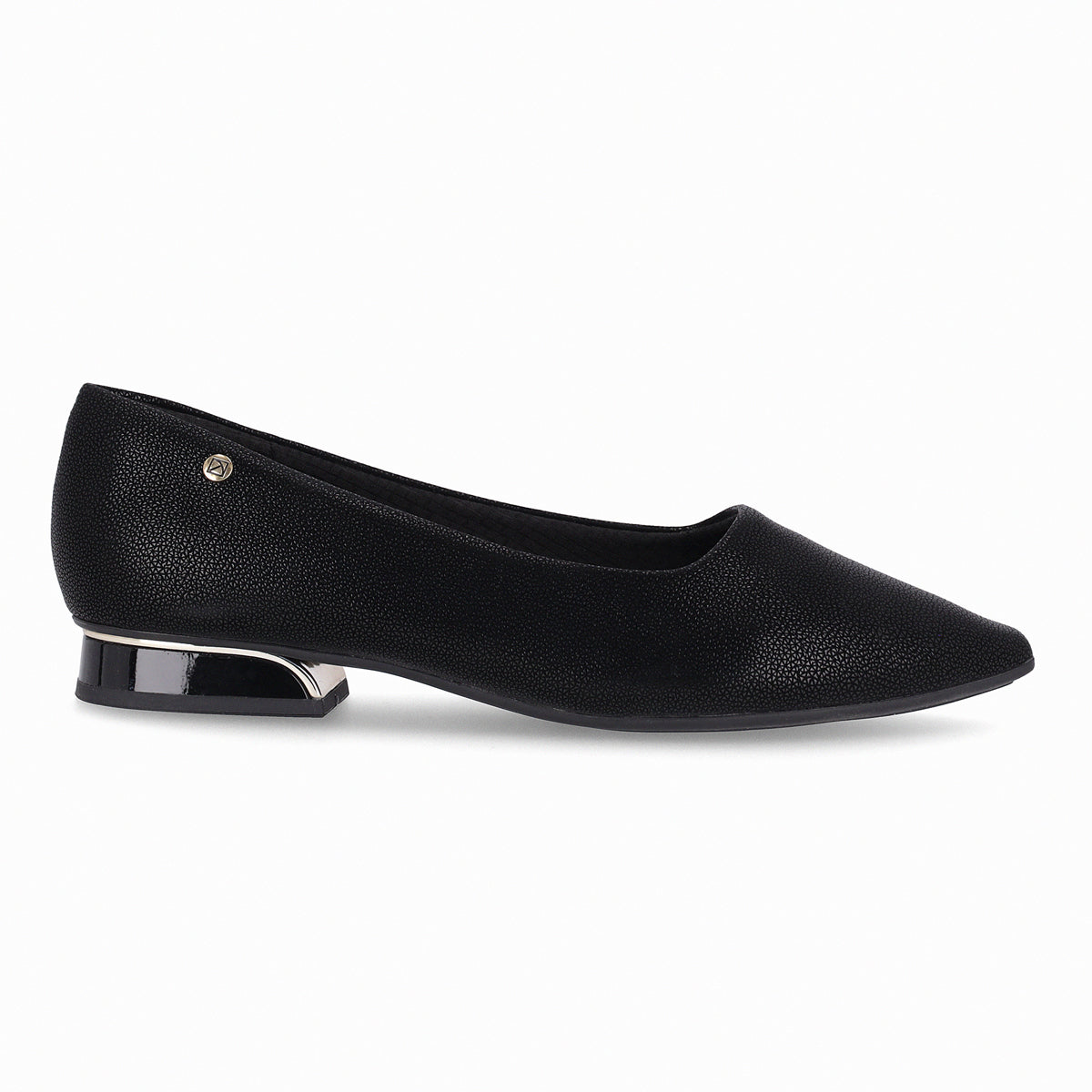 Zapato Silvia Negro/Crocco