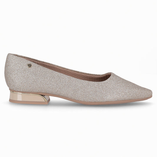 Zapato Silvia Champagne/Glitter