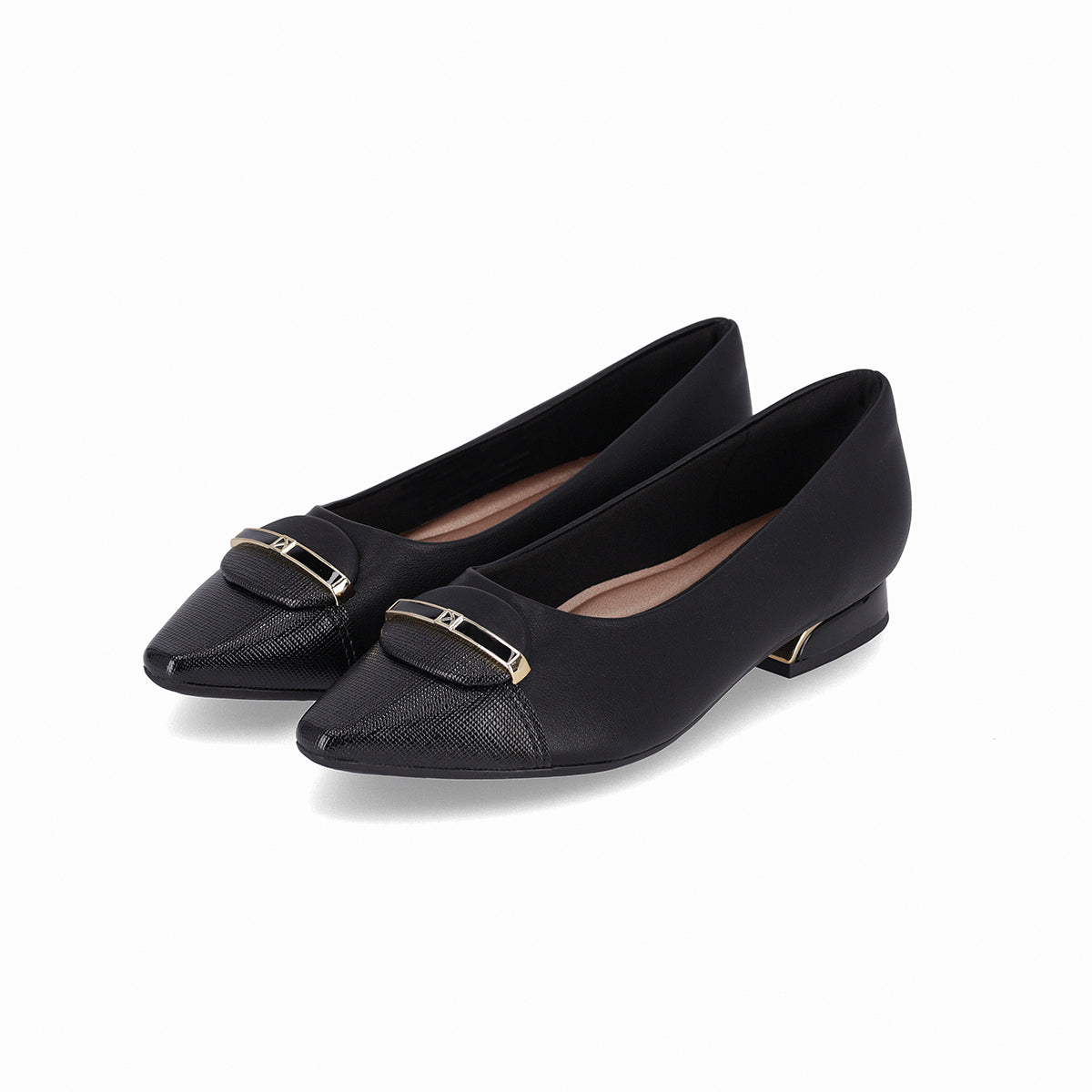 Zapato Silvia/Hebilla Negro