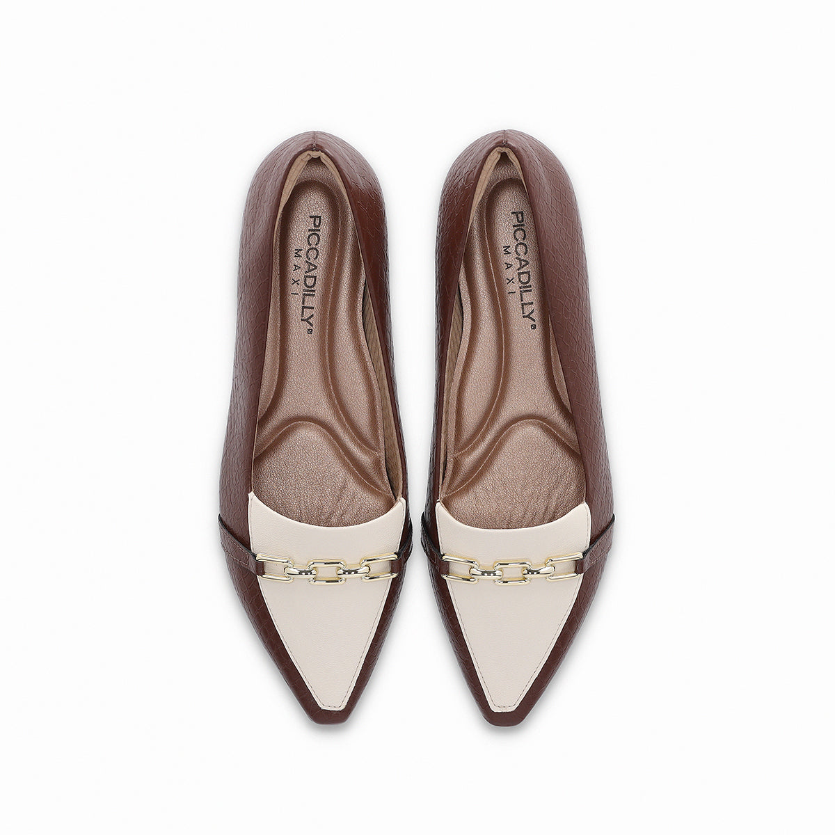 Zapato Silvia Chocolate/Natutal