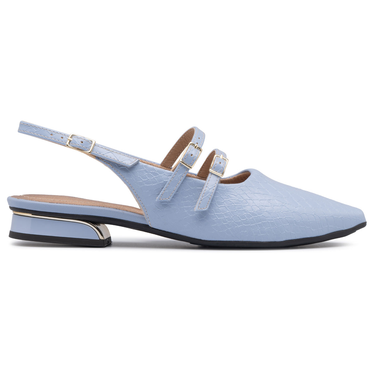Zapato Silvia Lavanda Crocco 677