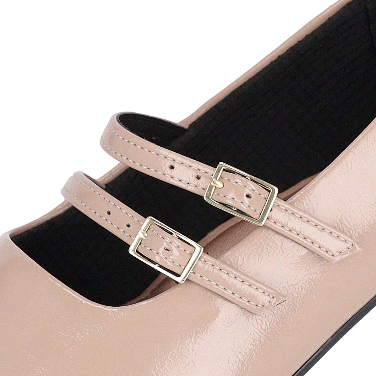 Zapato Silvia 911 Nude/Hebilla