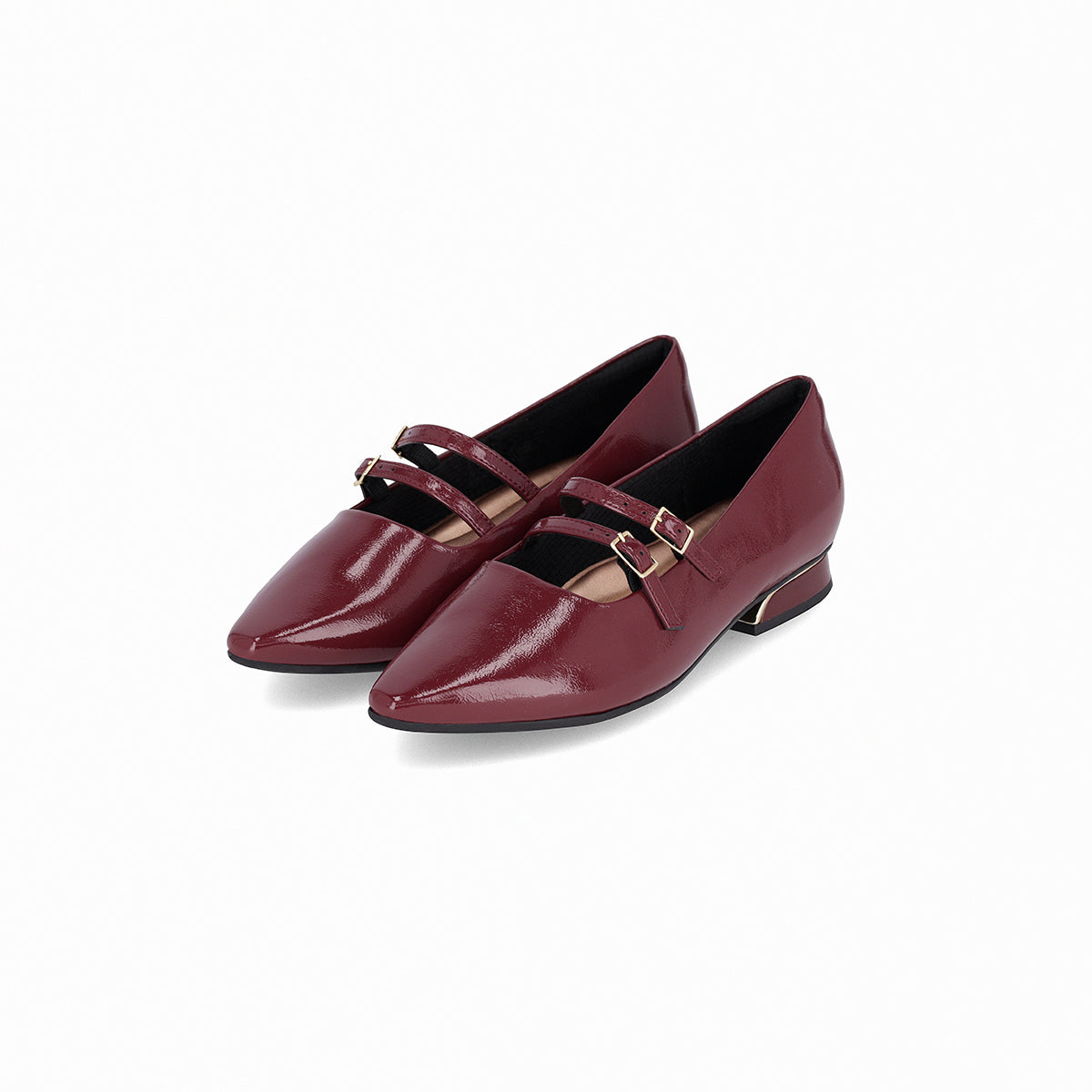 Zapato Silvia 911 Vino/Hebilla