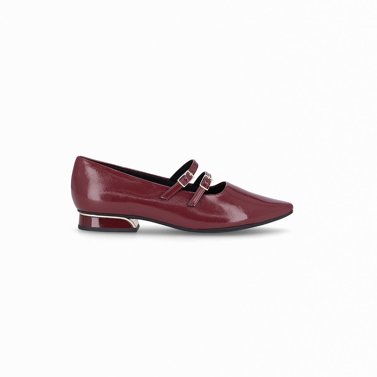 Zapato Silvia 911 Vino/Hebilla
