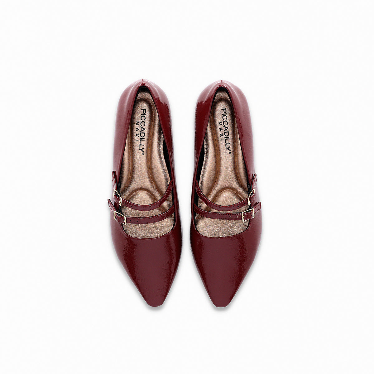 Zapato Silvia 911 Vino/Hebilla