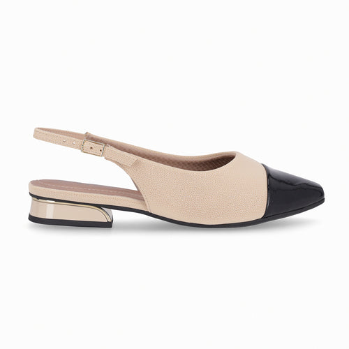 Zapato Silvia Nude/Charol 553