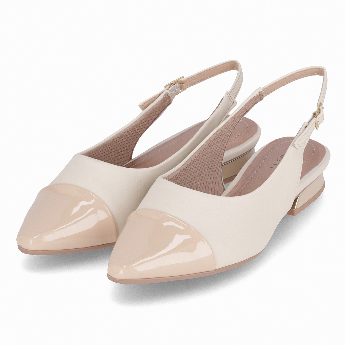 Zapato Silvia Crema/Nude 553