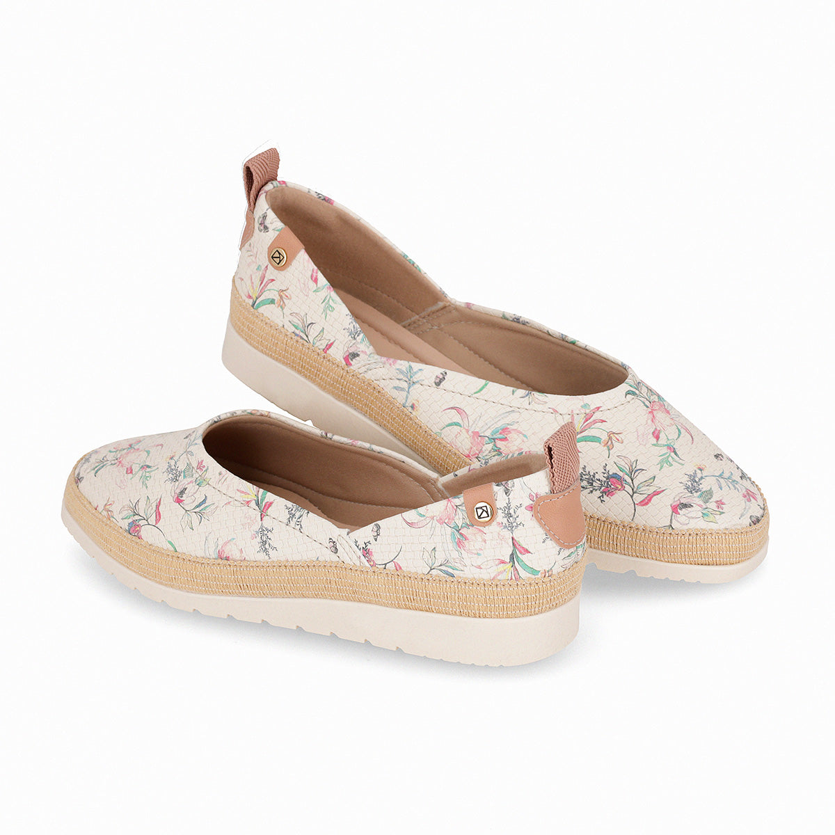 Zapato Lourdes Floreado