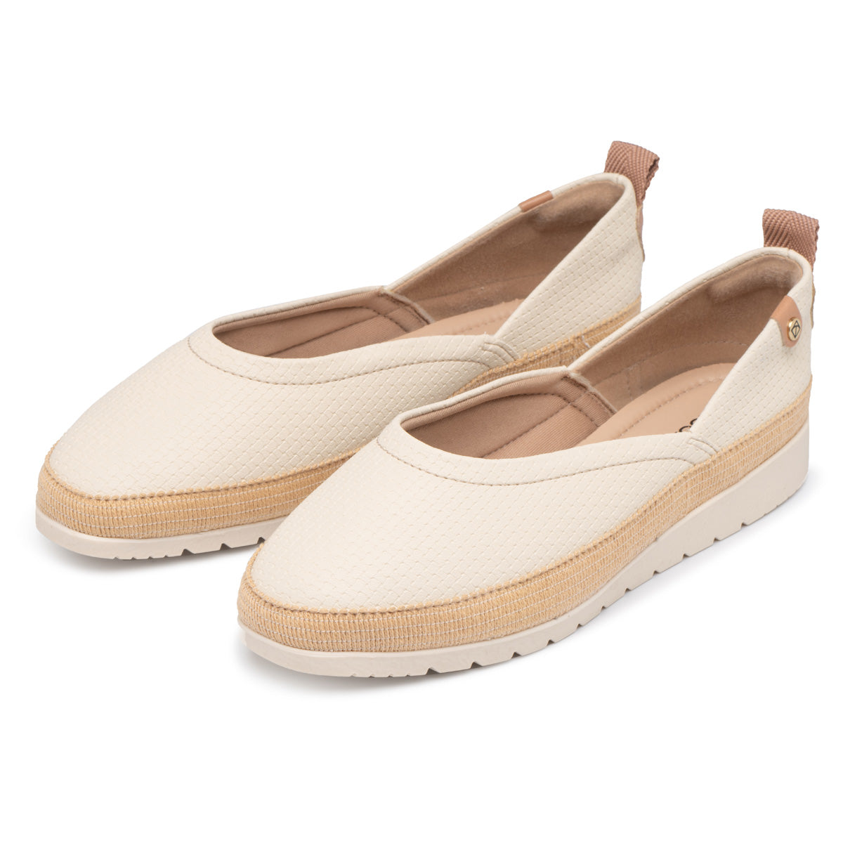 Zapato Lourdes Hueso/Almendra