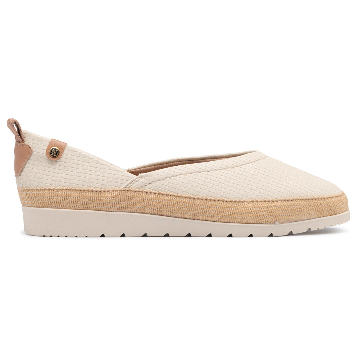 Zapato Lourdes Hueso/Almendra