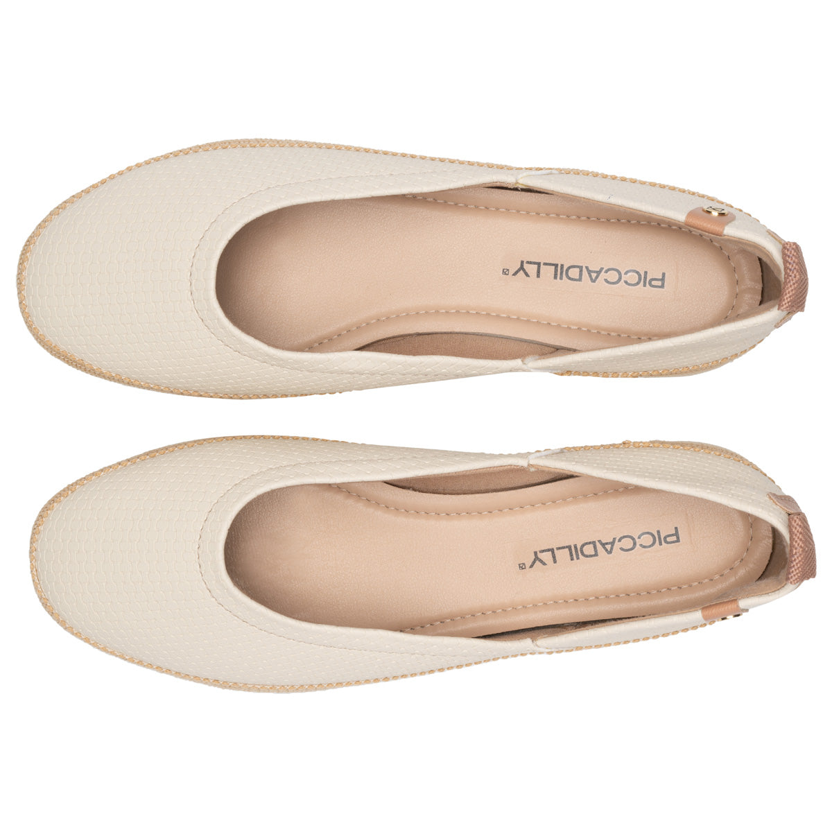 Zapato Lourdes Hueso/Almendra