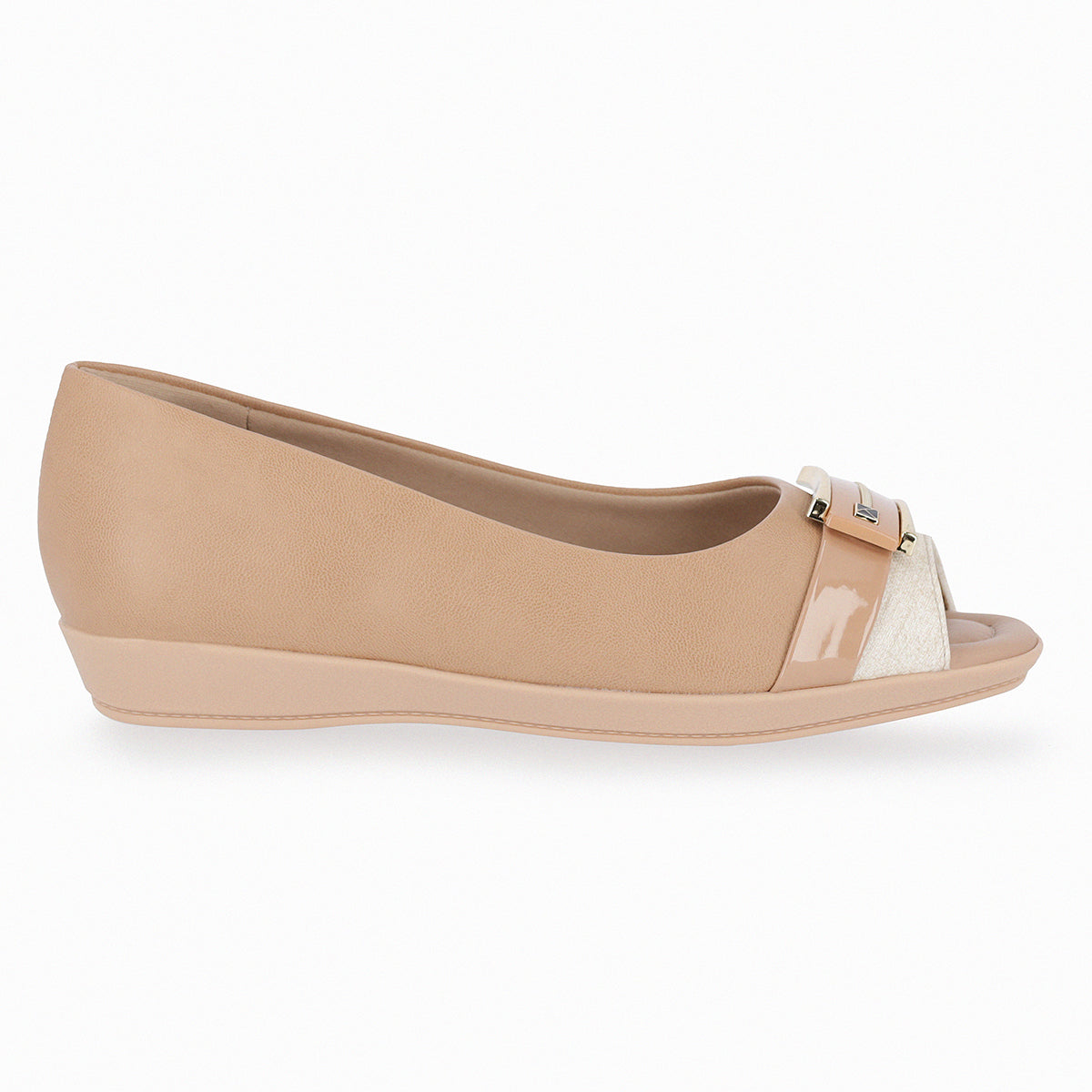 Zapato Pietra Nude/Blanco