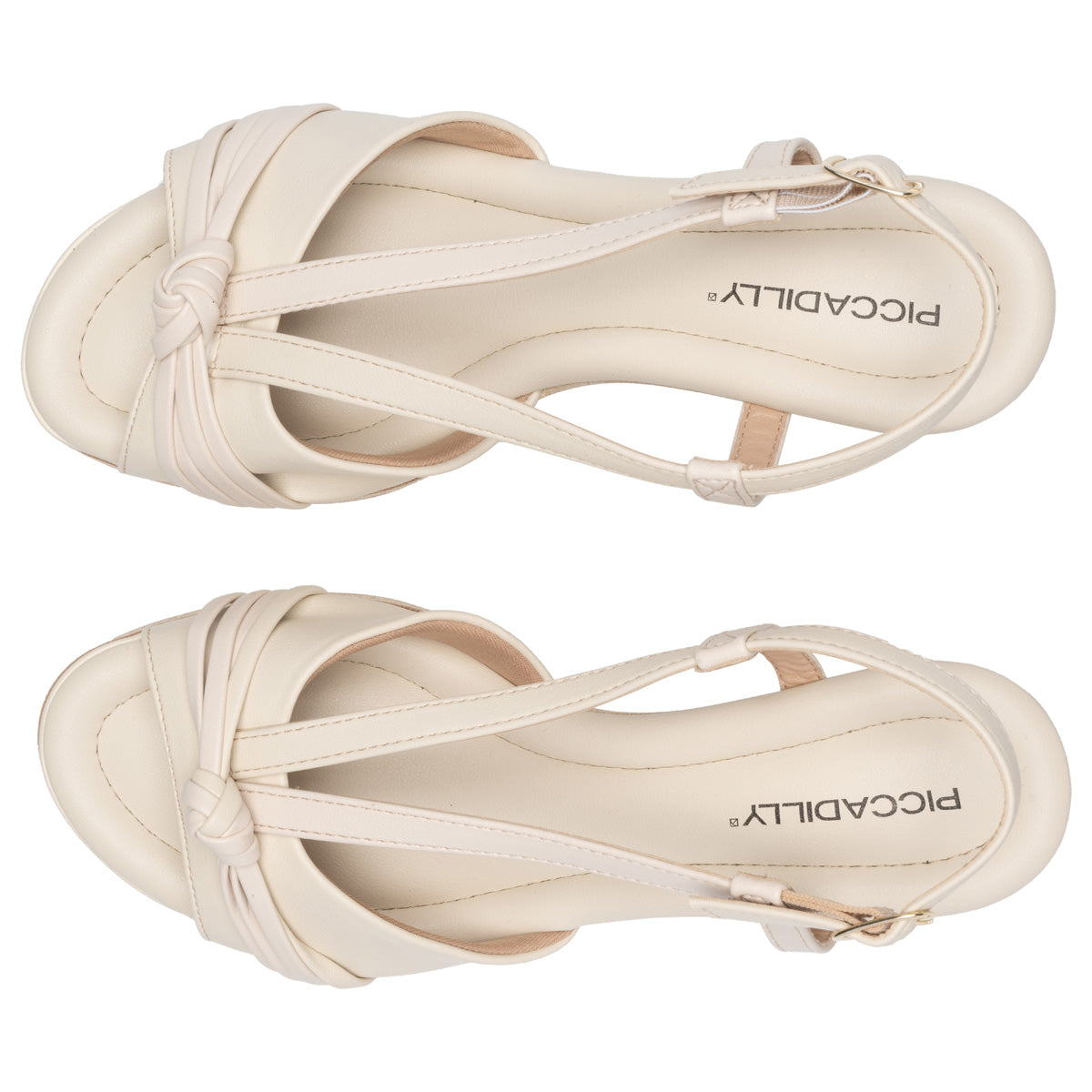 Sandalia Alice Anabela Hueso 758