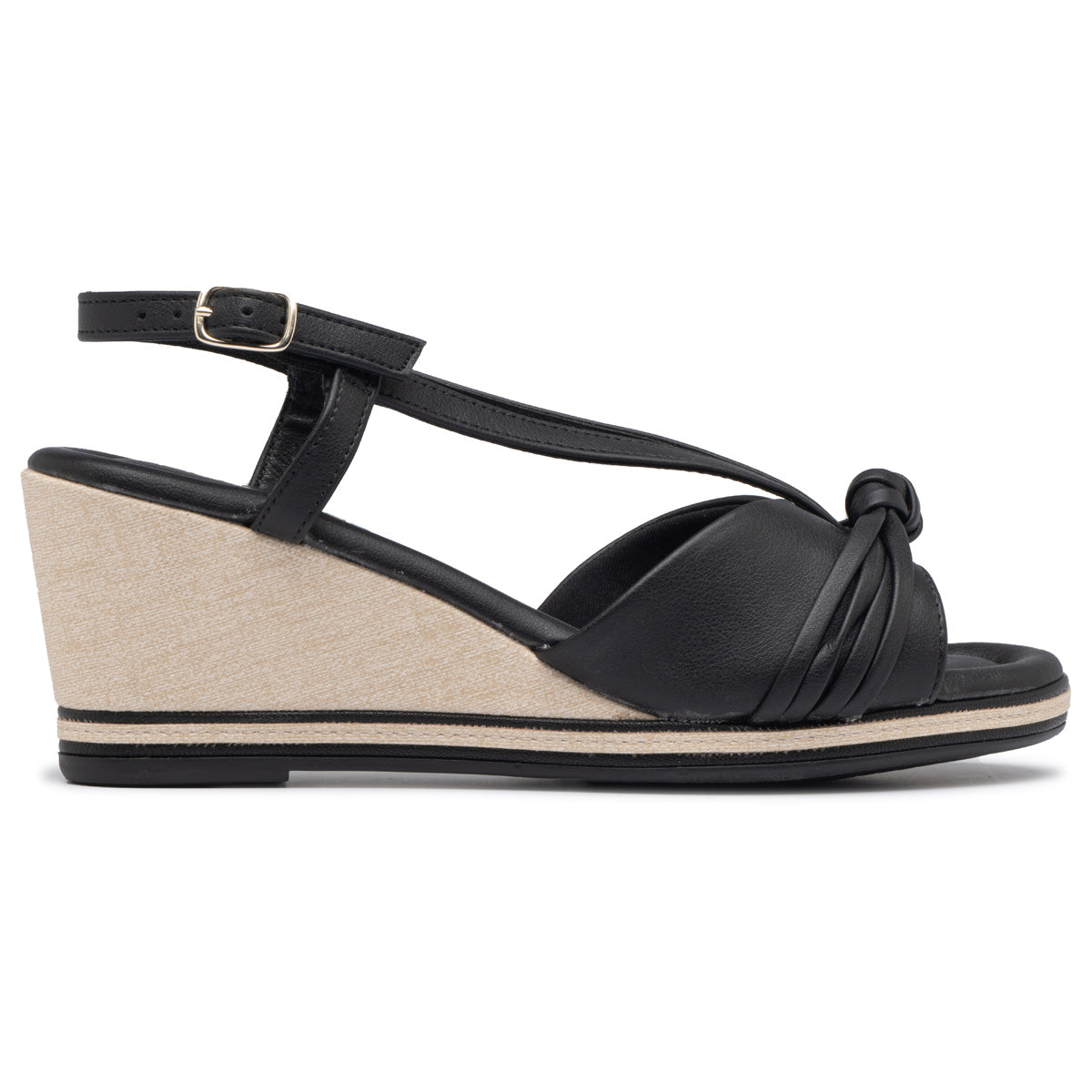 Sandalia Alice Anabela Negro 758