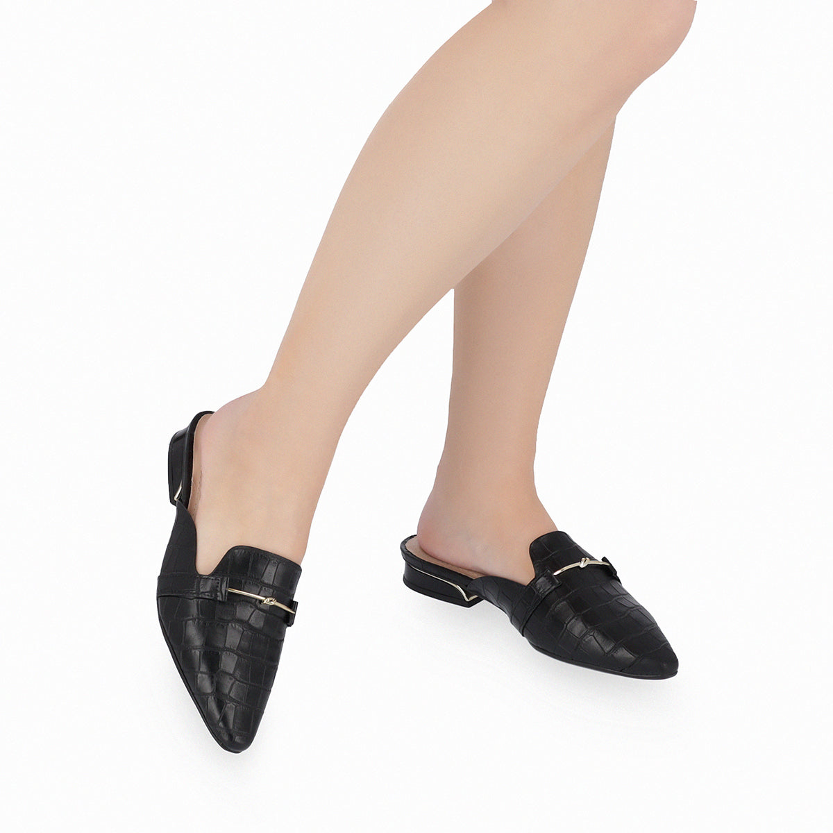 Zapato Silvia Crocco Negro