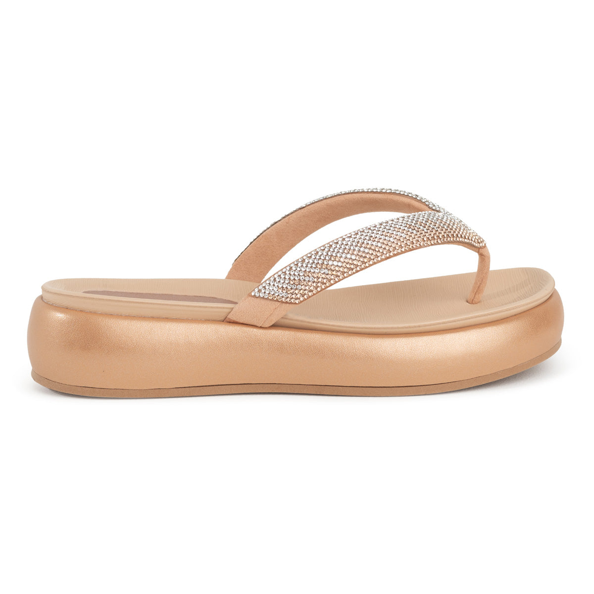 Sandalia Sol Strass Rosado