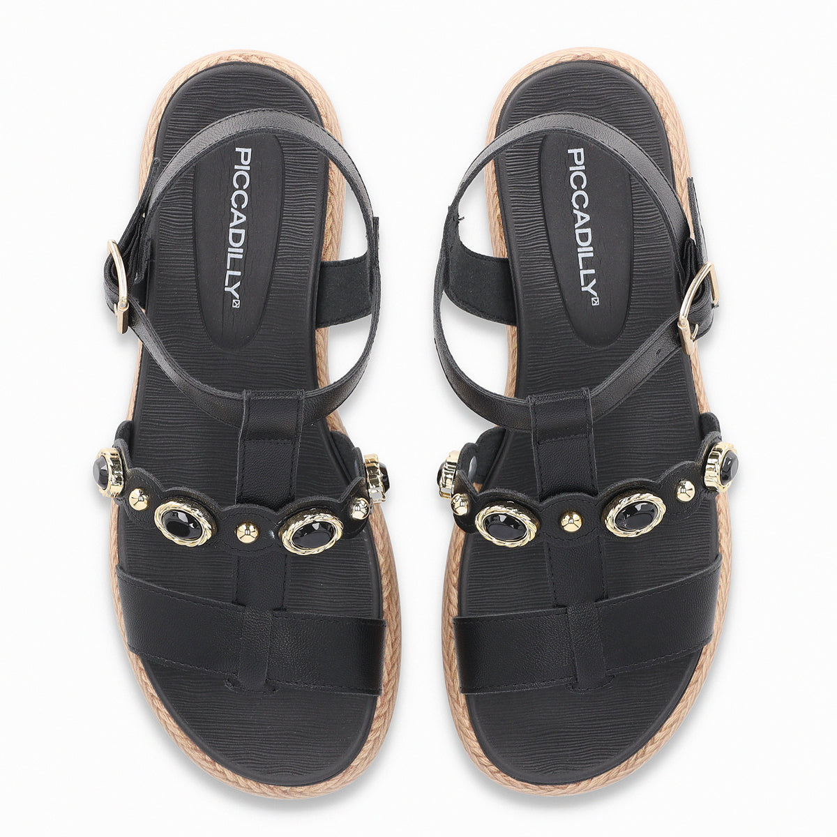 Sandalia Sol 795 Negro