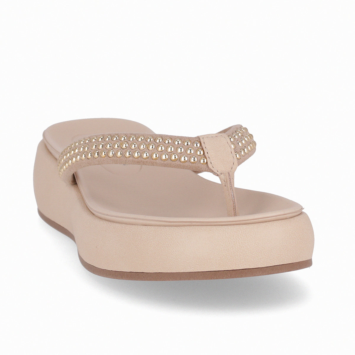 Sandalia Sol Nude/Dorado 815