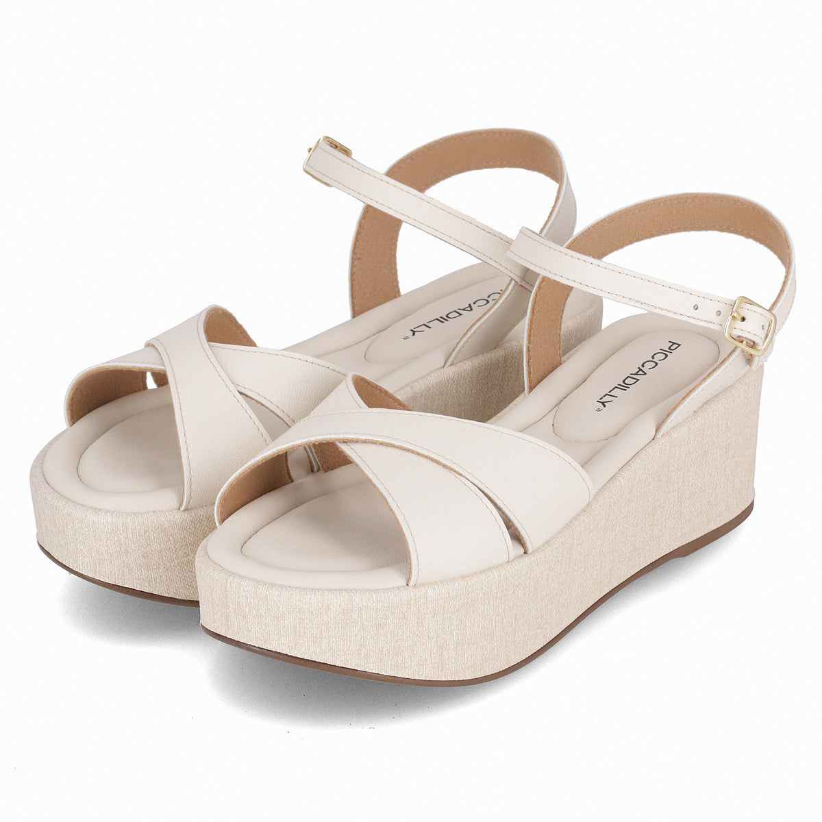 Sandalia Leia Crema