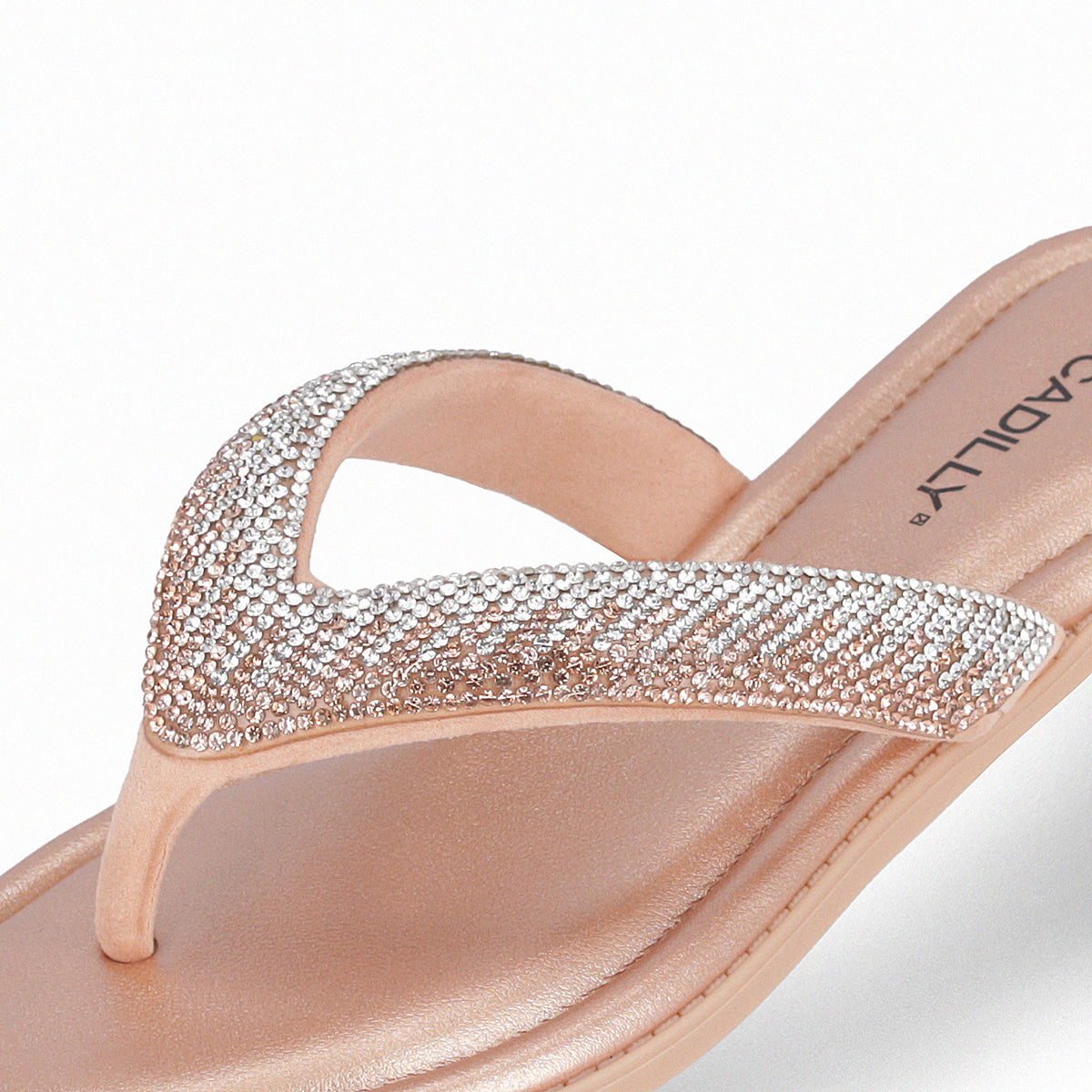 Sandalia Gabi Rosa/Strass