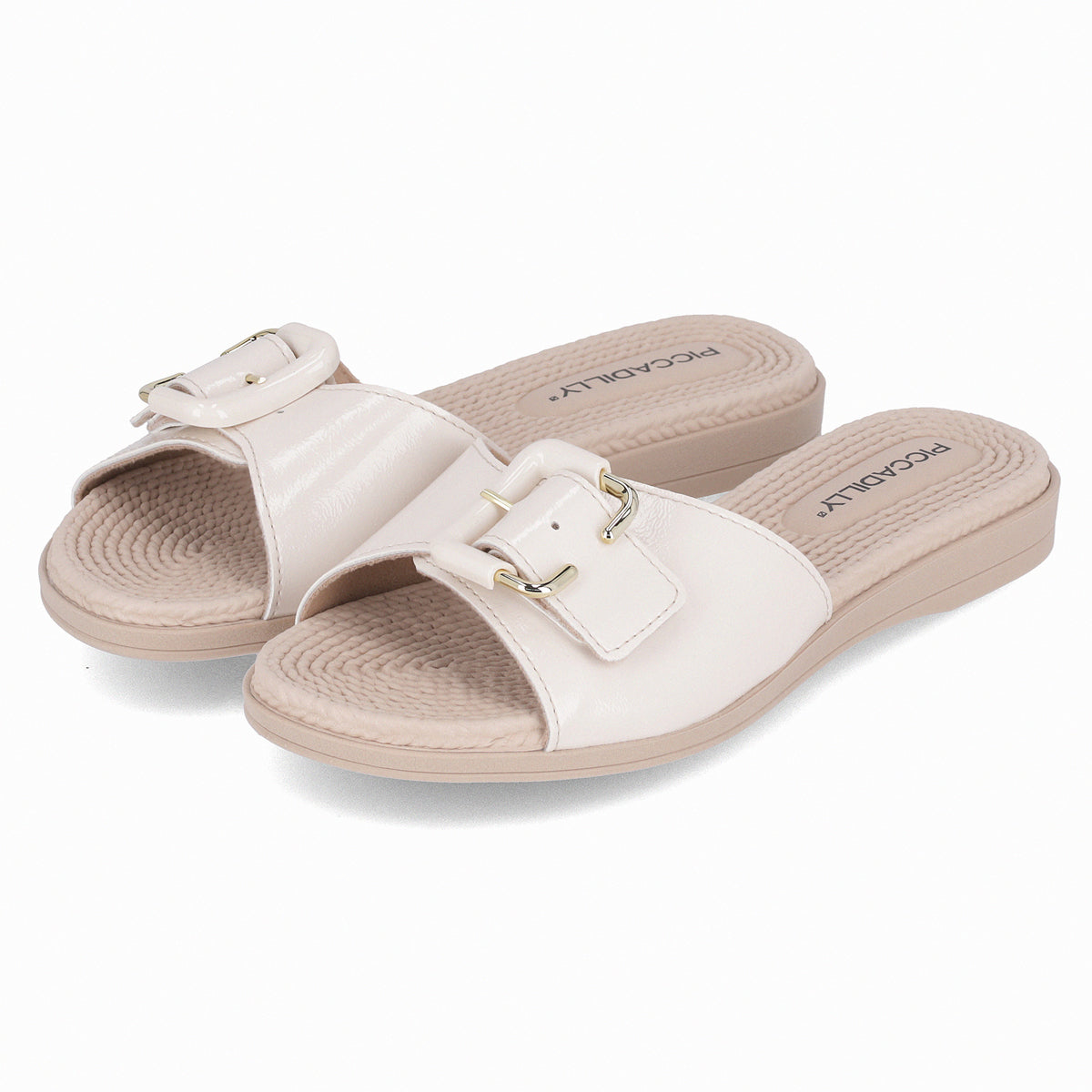 Sandalia Adla Crema/Charol 148
