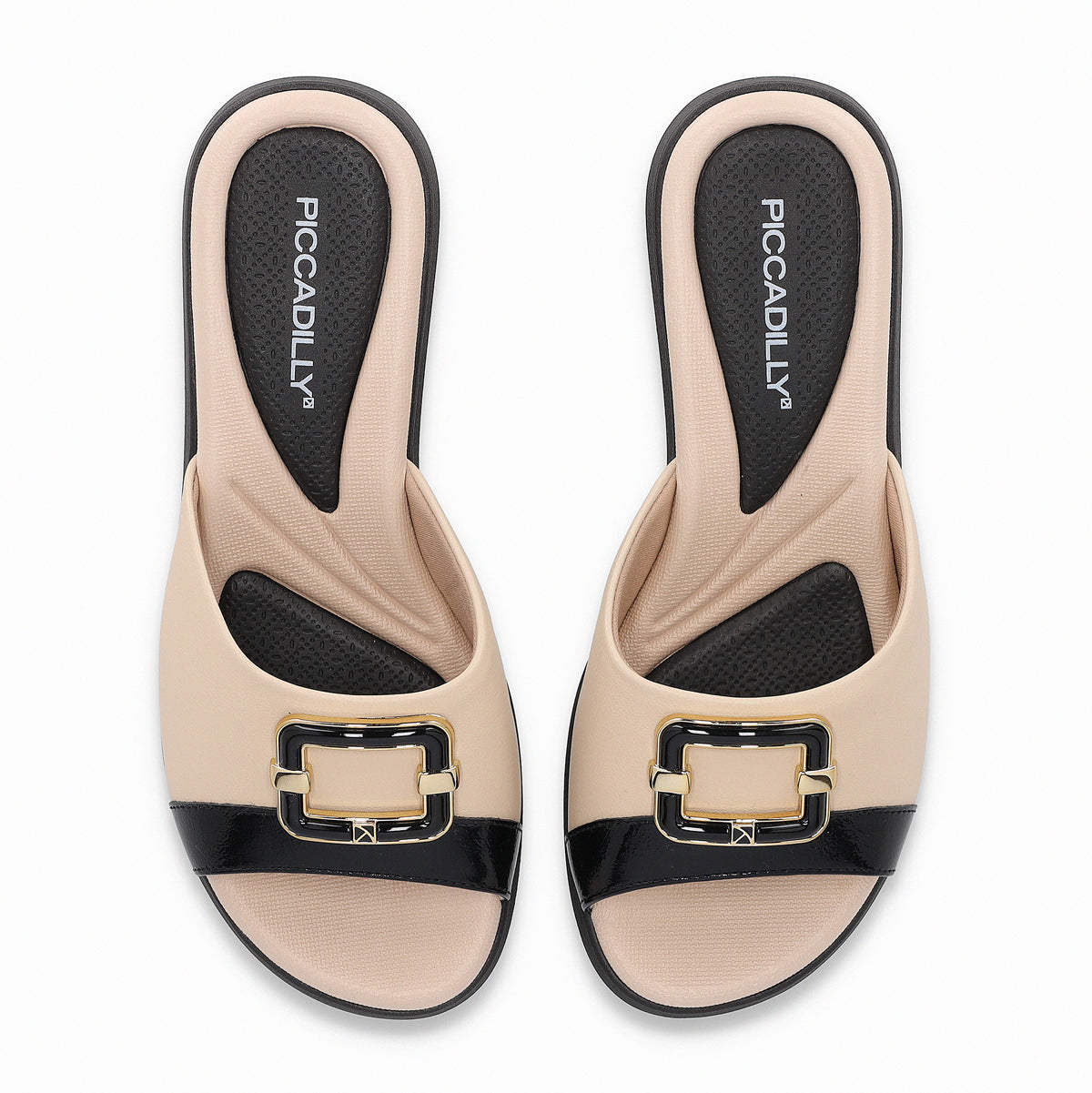 Sandalia Cecilia Nude/Negro 331