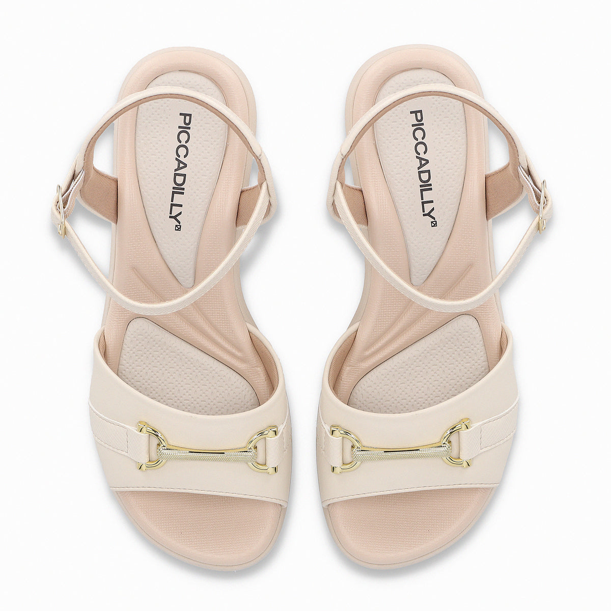 Sandalia Cecilia Crema/Dorado 372