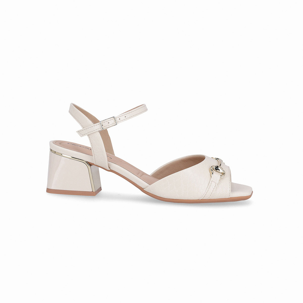 Sandalia Renee Hueso/Dorado 617