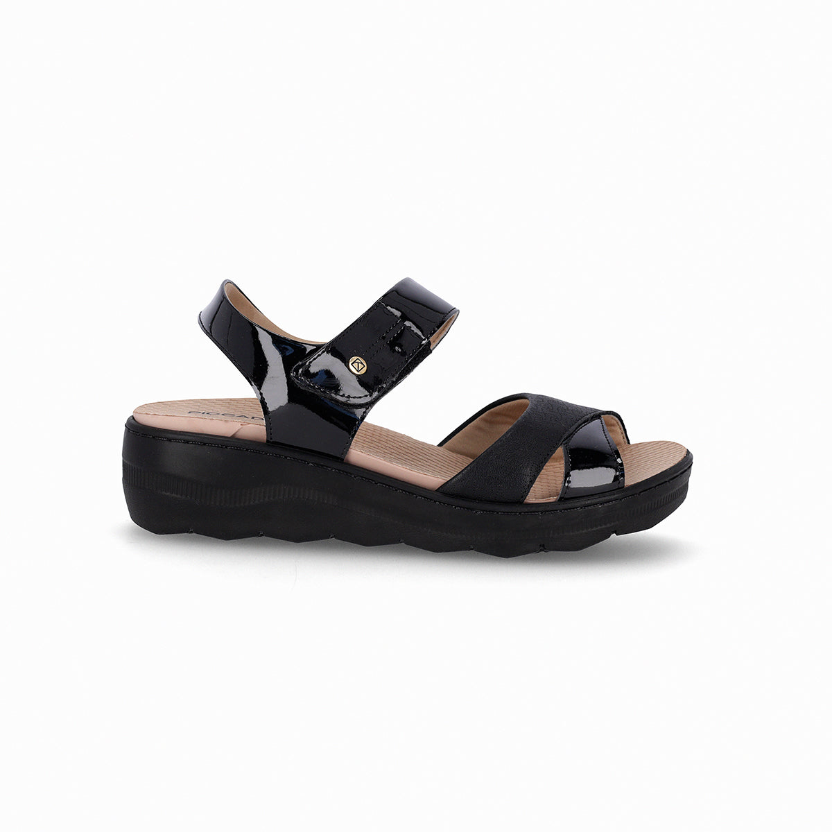 Sandalia SPA Anabela Negro