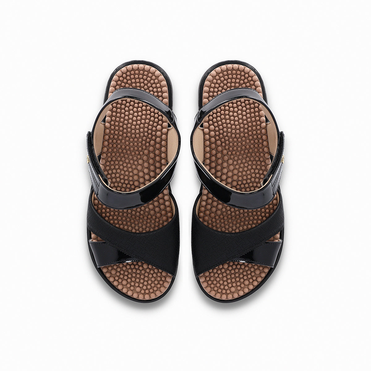 Sandalia SPA Anabela Negro