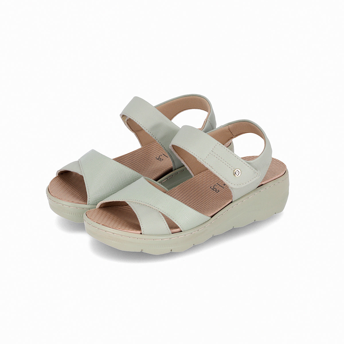 Sandalia SPA Anabela Menta