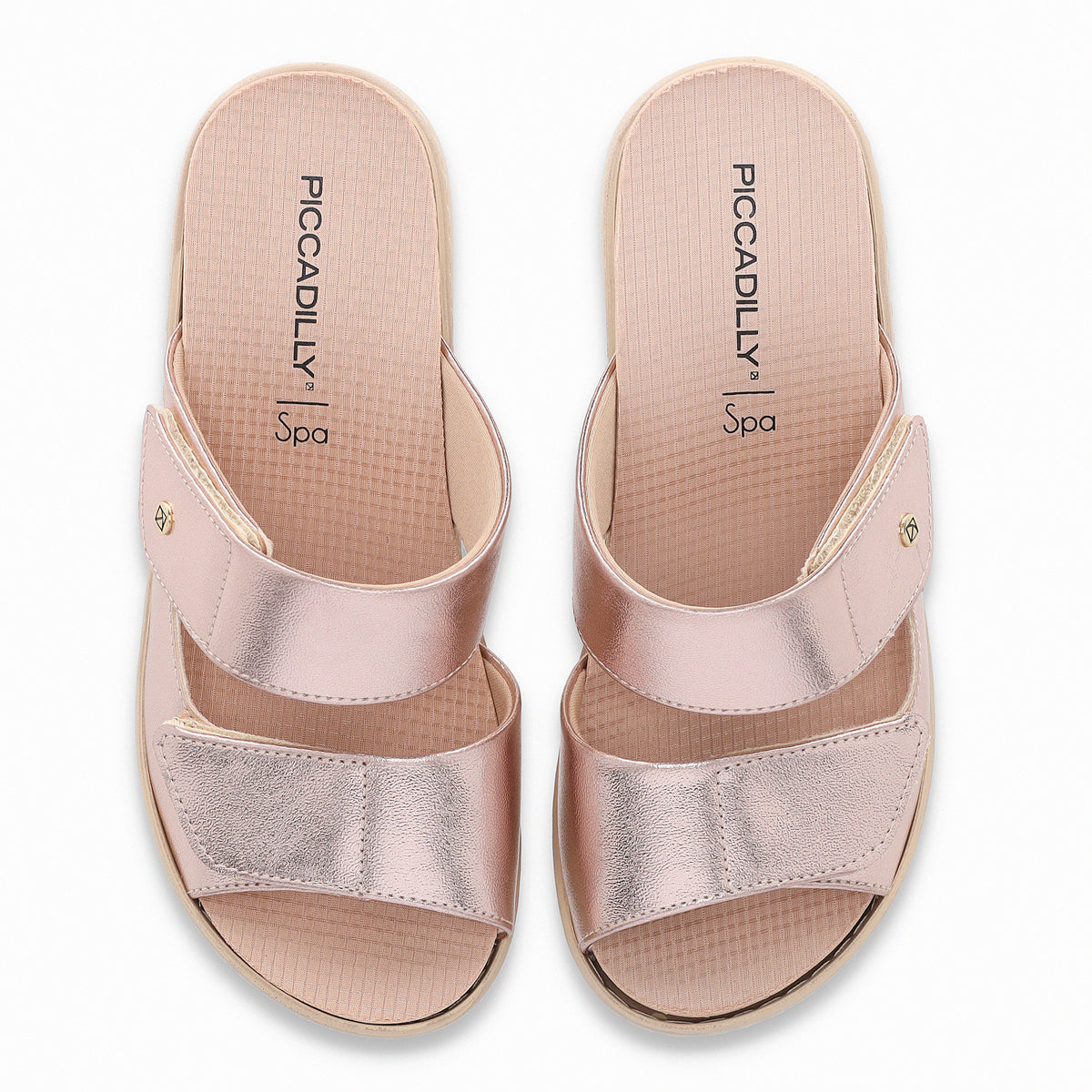 Sandalia SPA Anabela Rosa/Metal 31