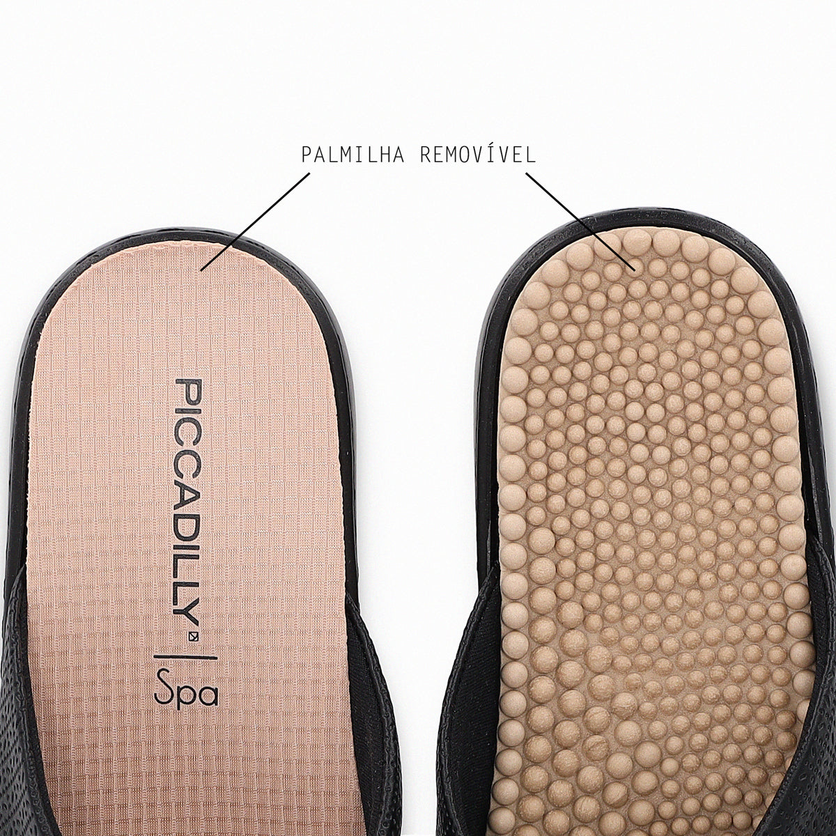 Sandalia SPA Negro Anabela