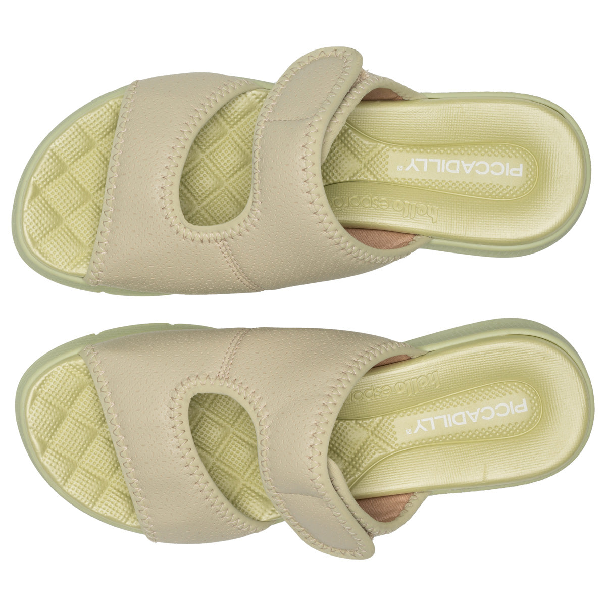 Sandalia Espolón Anabela Verde 573