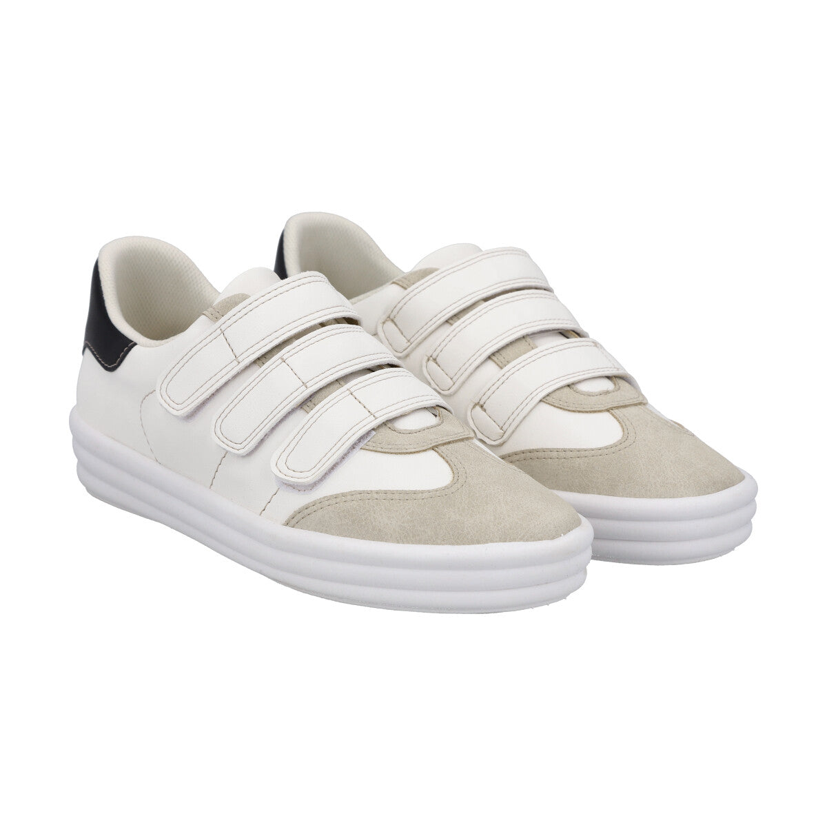 Zapatilla Lara Nude/Blanco