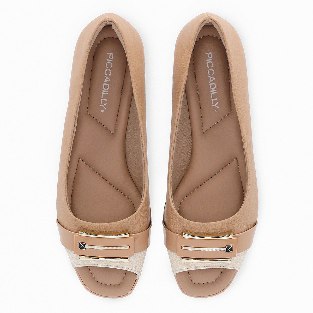 Zapato Pietra Nude/Blanco