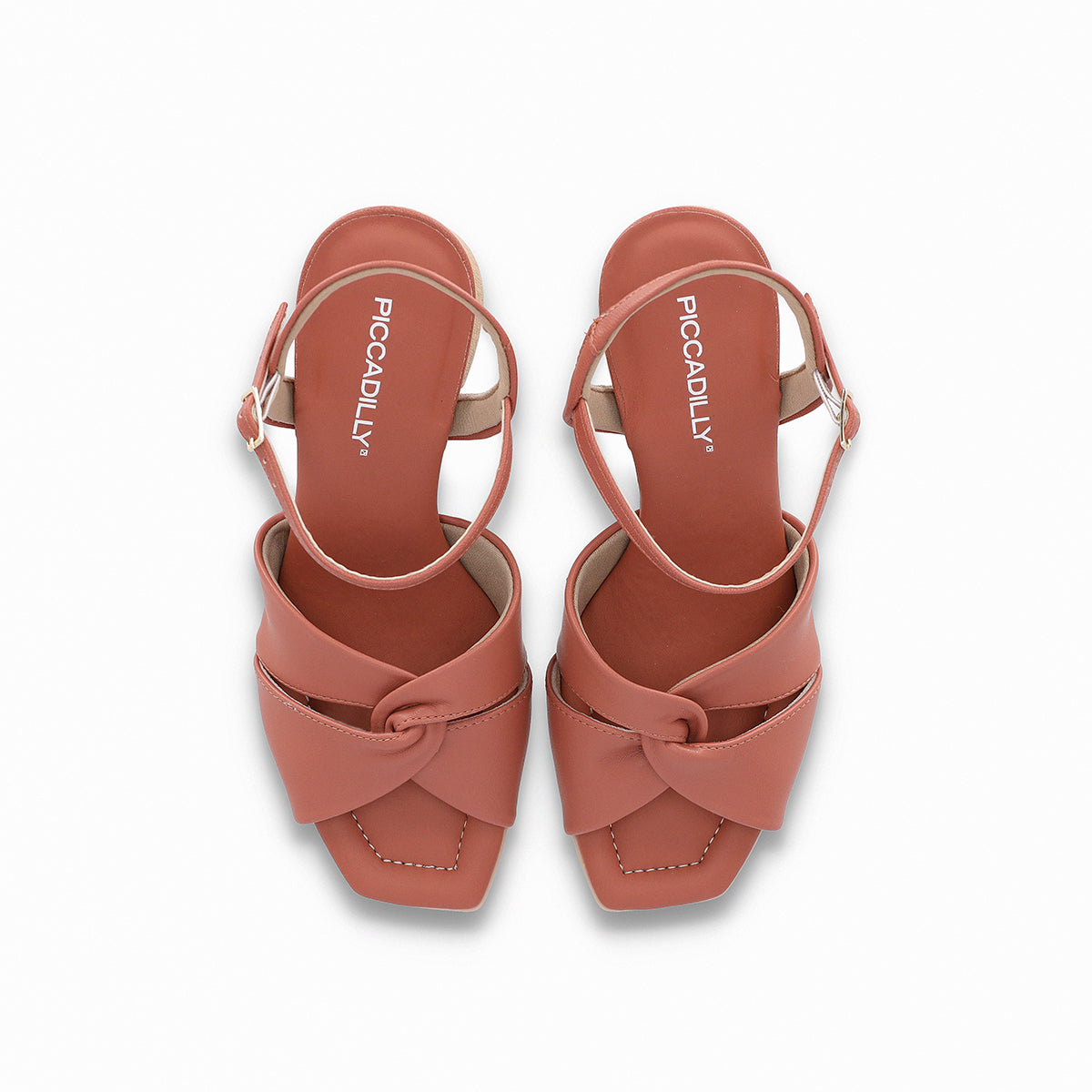 Sandalia Flavia Cedro