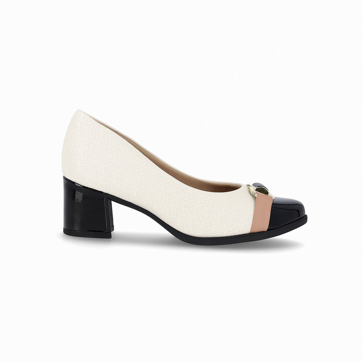 Zapato Danubia Blanco/Café