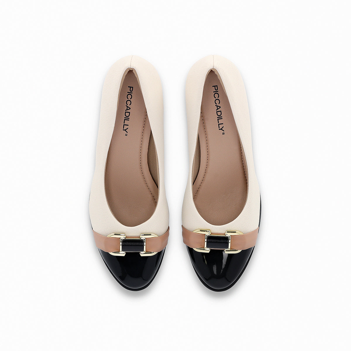 Zapato Danubia Blanco/Café