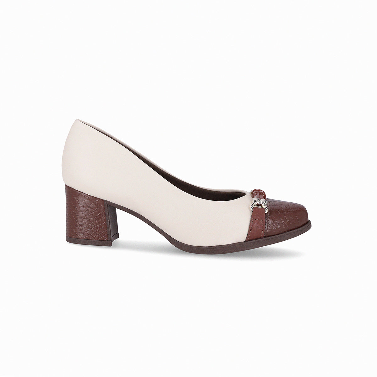 Zapato Danubia Natural/Chocolate