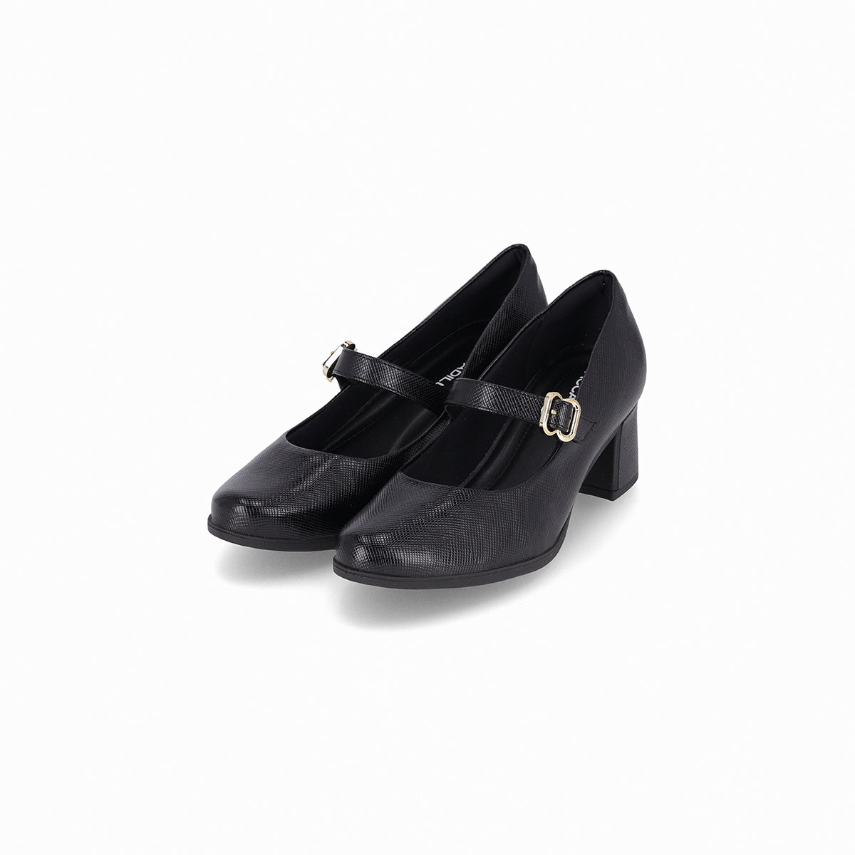 Zapato Mary Jane Danubia negro/Crocco