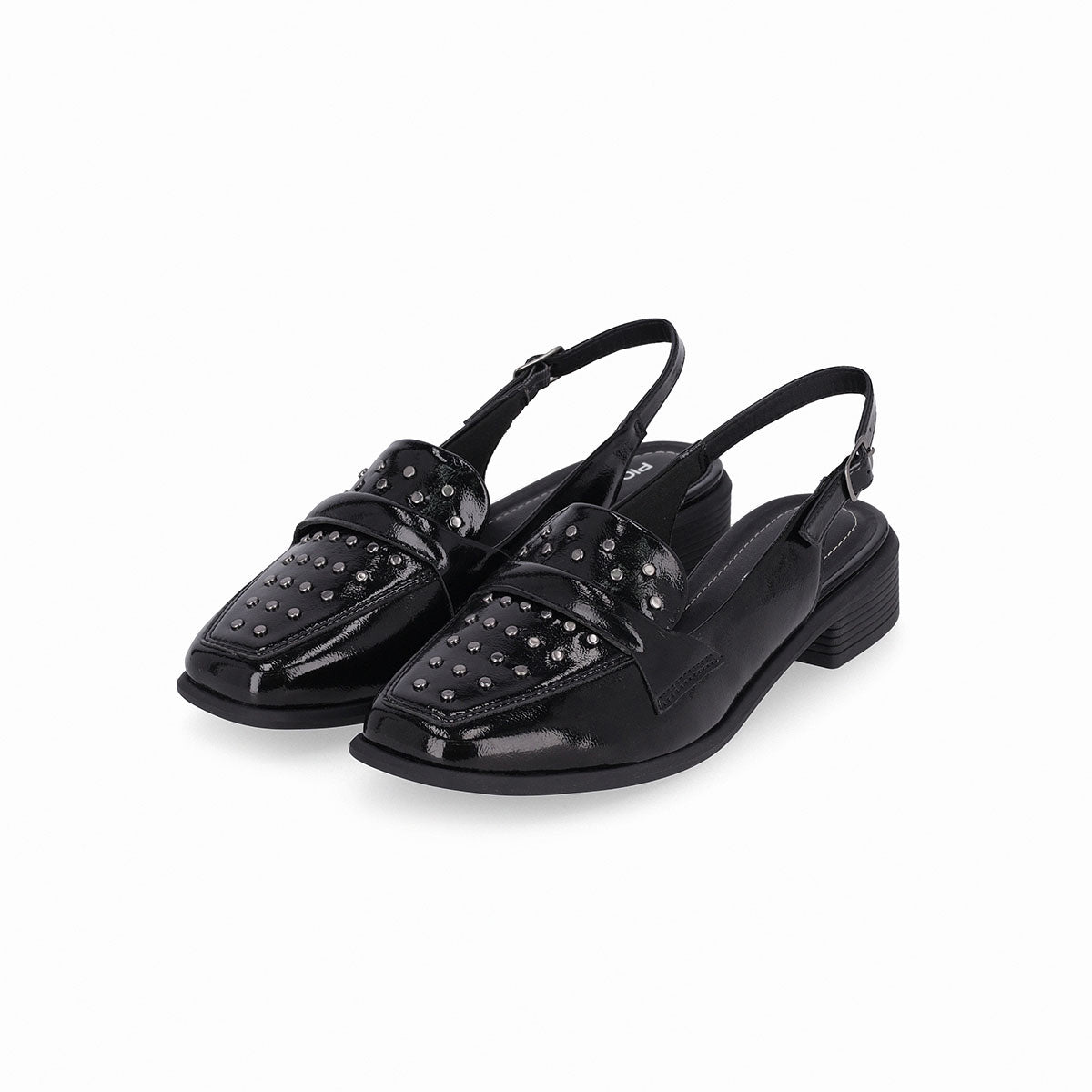 Zapato Giovanna Negro/Tachas