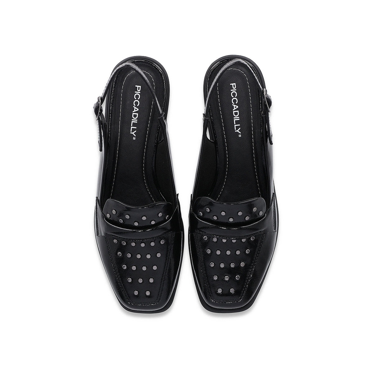 Zapato Giovanna Negro/Tachas