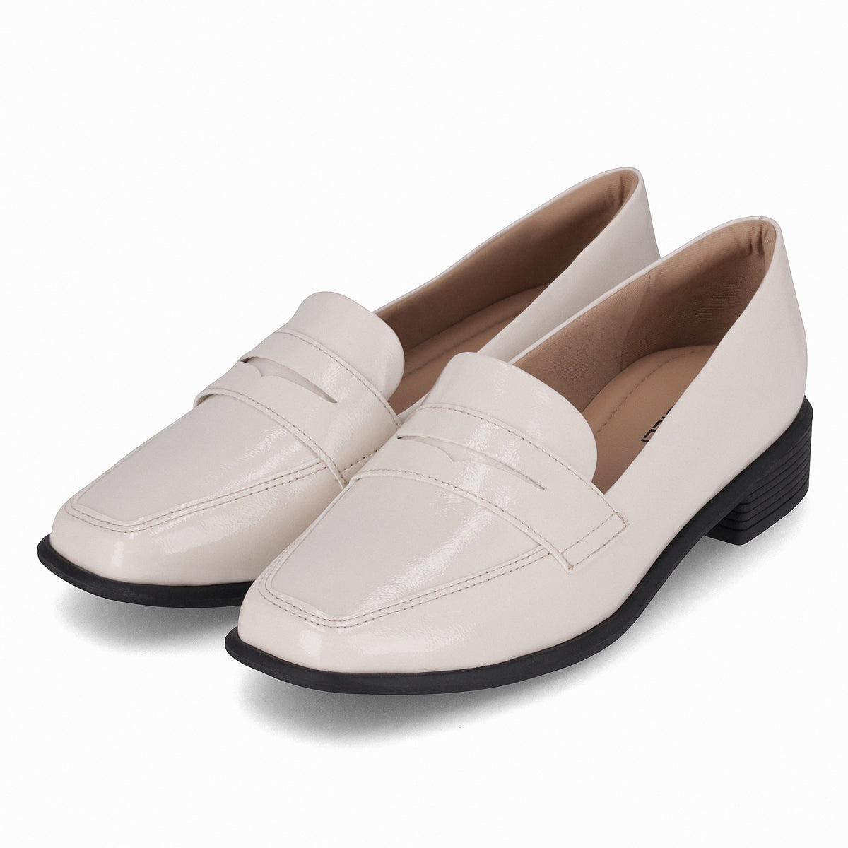 Mocasin Giovanna Crema/Charol