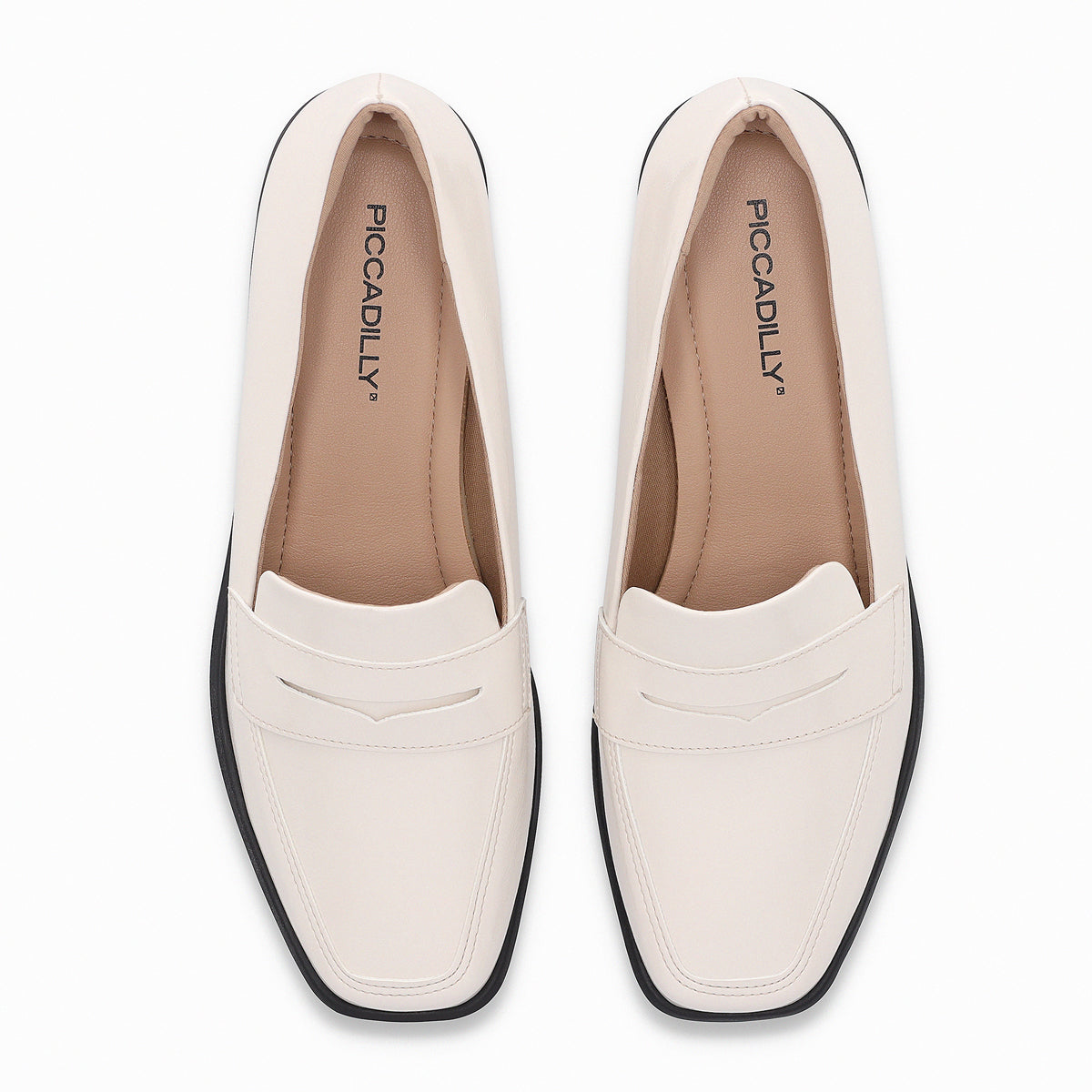 Mocasin Giovanna Crema/Charol