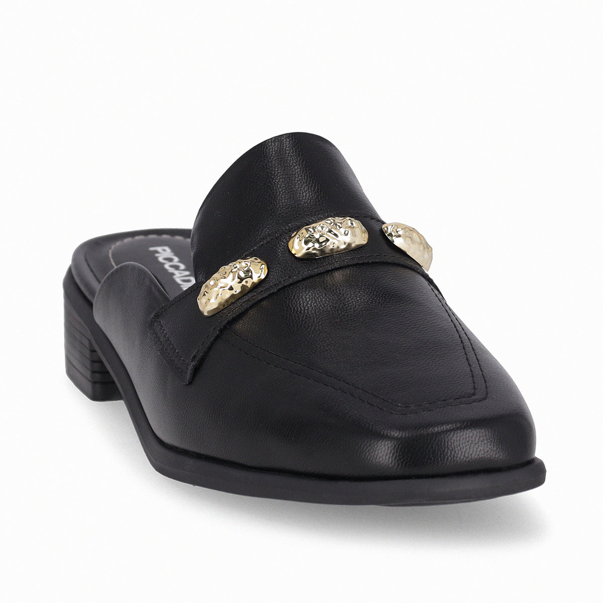 Zapato Giovanna Negro/Dorado